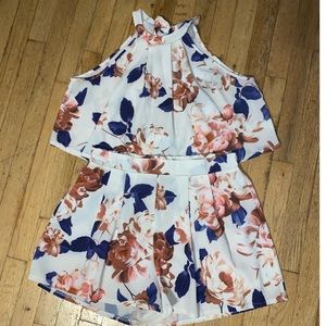 Floral two piece